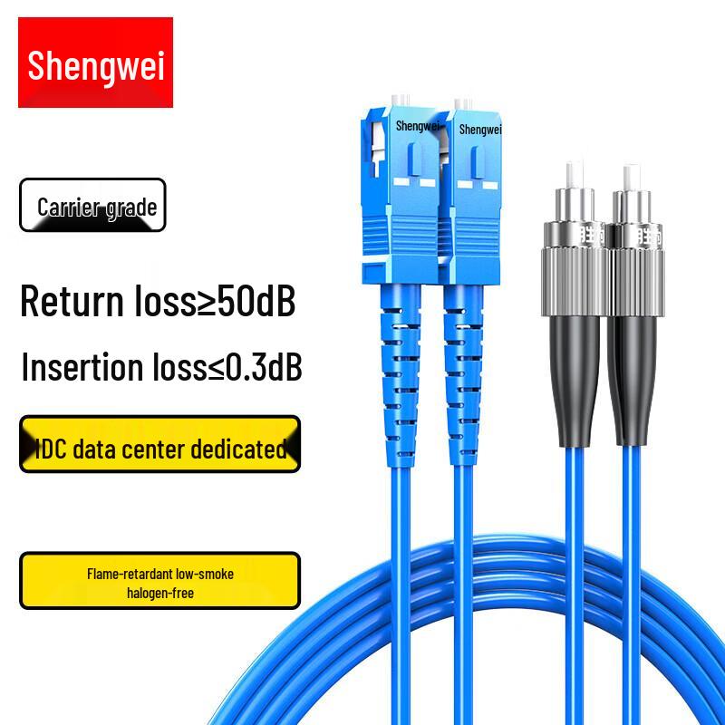 Shengwei Carrier-Grade Armored Fiber Optic Patch Cable