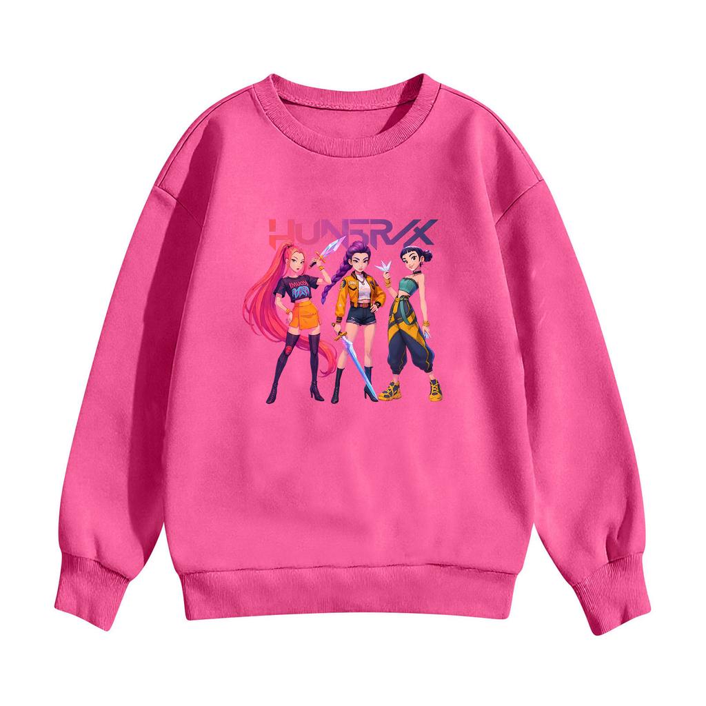 Children's Hoodie Boys And Girls Fashion Printed Long-sleeved Hoodie