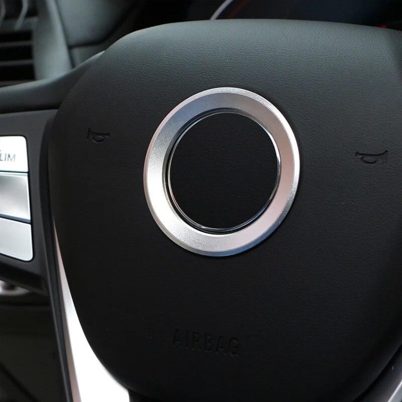 Steering Wheel Panel Circle Trim Sticker for BMW X1 F48 E60 E36 E39 E46 E30 E60 E90 E92 F10 F30 F25 X3 X5 1 2 3 5 Series