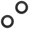 2x Toilet Flushing Valve Seals Tank Gaskets Easy To Install Watertight Sealing Washers for