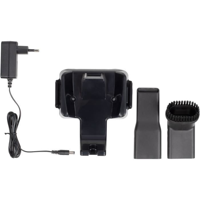 Aspirateur à main eau et poussières - LIVOO - DOH137R - 70 W - 2 en 1 - Filtre lavable - Réservoir 150 / 550 ml - Gris / Rouge