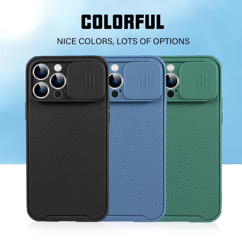 Магнитный чехол с защитой объектива камеры на сдвижной крышке для For Iphone 16 1 14 13 12 11 ProMax Plus для Беспроводной зарядки Мягкий Полный Чехол