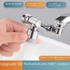 Universal 1080° Rotating Faucet Extender with Splash-Proof Aerator