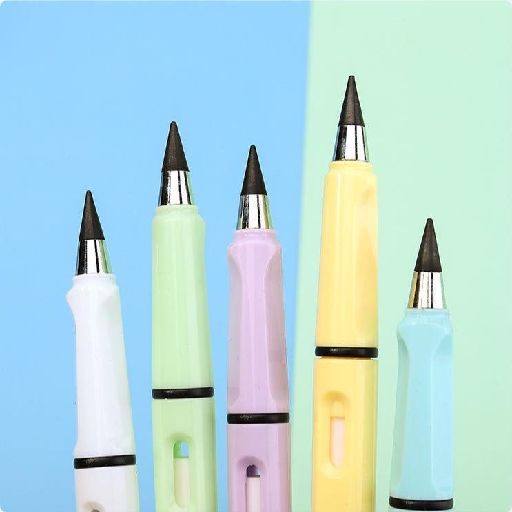 5 шт., ультра-прочный неограниченный цвет, карандаш с металлическим наконечником, новинка, ручка без чернил, инструмент для рисования эскизов, канцелярские принадлежности, школьные принадлежности