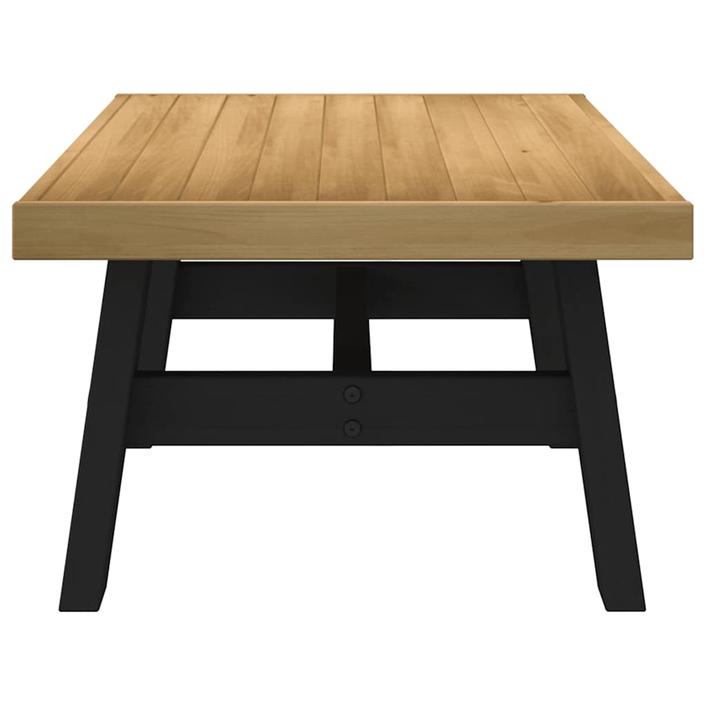 Vidaxl Stolik Kawowy, Noain, 120X60X40 Cm, Lite Drewno Sosnowe