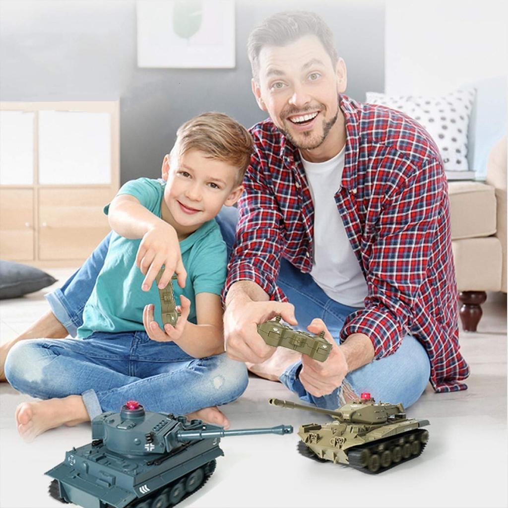 RC Танк Бронированная Боевая Машина Колесница Радиоуправляемая Машина Беспроводное Управление Имитация Танка Модель Игрушка Популярный Подарок 2.4Ghz Детский (желтый)