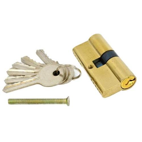 AW Tools Brass Cylinder Lock Set (Pack of 8)