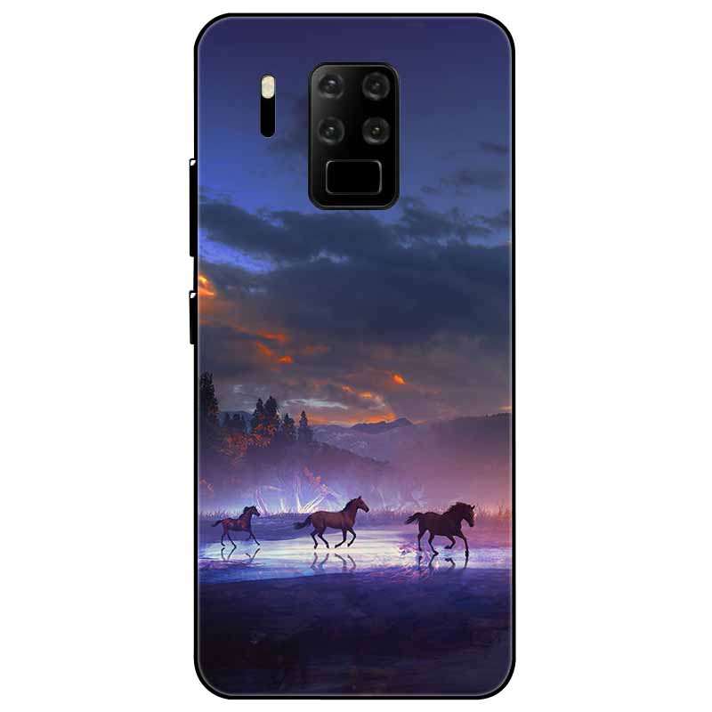 Для OUKITEL C18 Pro C21 C21Pro Чехол Силиконовый Черный Мягкий Защитный Funda Capa для OUKITEL C21 Pro C18 Pro Чехол TPU Мультяшный Чехол