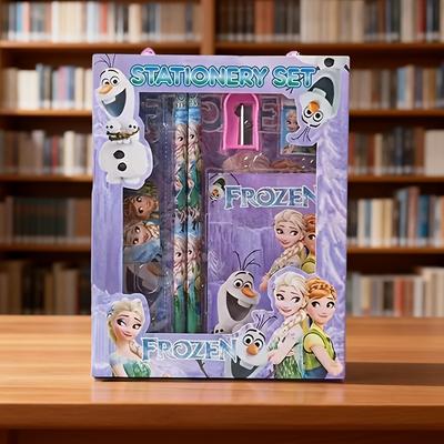 Disney Канцелярский подарочный набор из 6 предметов для творческого письма с карандашом, линейкой и блокнотом | Подарки и сувениры для праздничной вечеринки