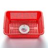 Rectangular Plastic Washing and Draining Basket Set