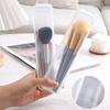 Многофункциональный дорожный держатель для зубной щетки, прозрачный пластиковый органайзер для косметики, портативный кейс для хранения для использования в ванной комнате