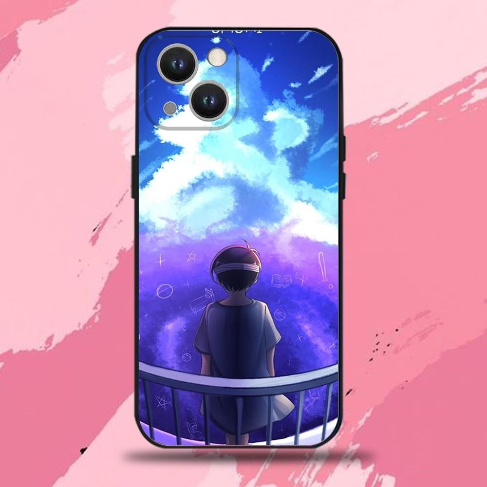 Чехол для телефона O-Omori Game для iPhone 16,15,14,13,12,11 Plus,Pro Max,XS,X,XR,SE,Mini,8,7, Мягкий силиконовый черный чехол