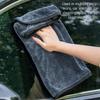 Twisted Microfiber Car Cleaning Towel Double-Sided Super Absorbent Car Wash Cleaning Cloth Scratch Proof Soft Lint Towels