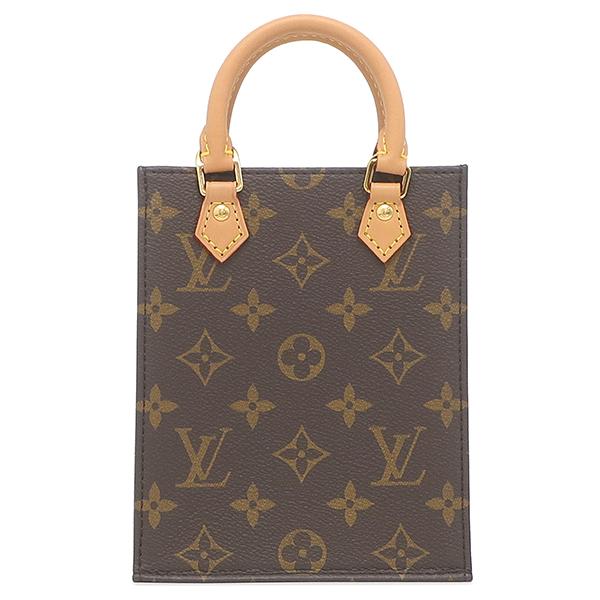 LOUIS VUITTON M81295 Monogram Petit Sac Plat2WAY bag Monogram canvas Array