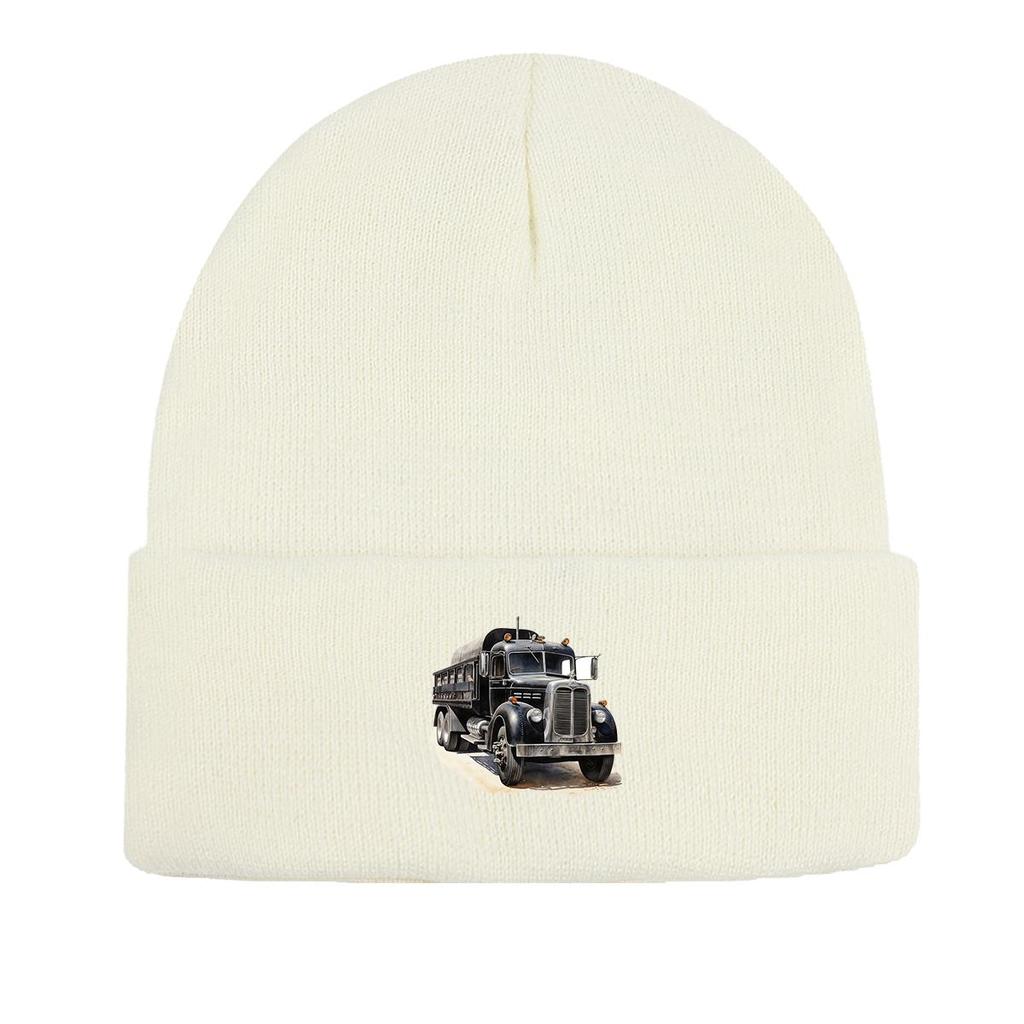 Реалистичная вязаная зимняя шапка-бини с пикапом, шапка-череп, универсальный осенний головной убор, вязаная шапка-бини