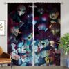 Элегантные шторы для гостиной Five Nights Home Interior Curtains 2 шт. Разделительные шторы Тюль для спальни Шторы