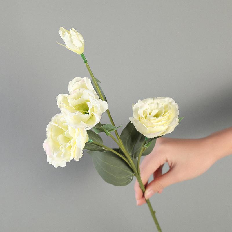 1 шт. розы эустома искусственные розы шелковые цветы европейские искусственные цветы для дома сада свадьбы вечеринки наружного внутреннего украшения