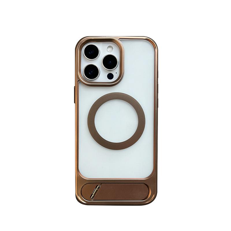 В наличии: Складная магнитная подставка X1 для iPhone 16 Pro Max с чехлом для телефона с мягким краем
