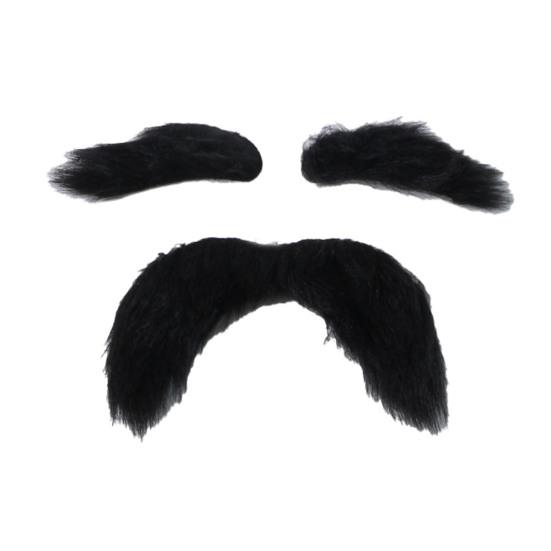 Косплей-реквизит для питомцев, самоклеящиеся накладные брови и усы, аксессуары для маскарада, для питомца, собаки, праздничной вечеринки
