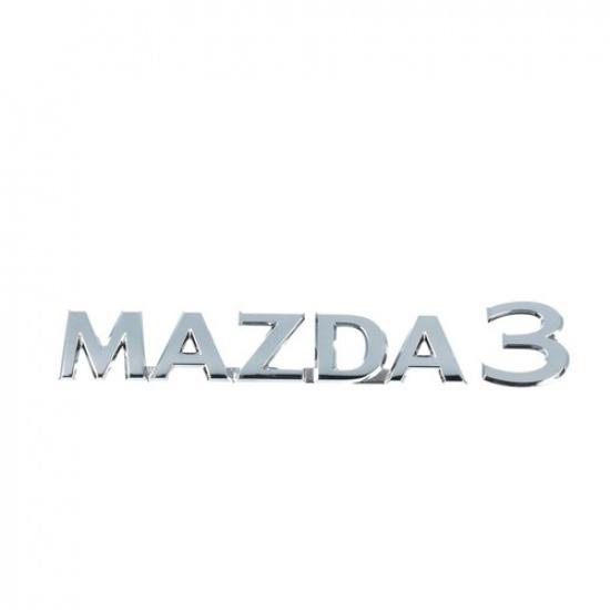 NEW OEM Mazda - Mazda3 "MAZDA 3" Hatch Ornament Emblem BCKD-51-721