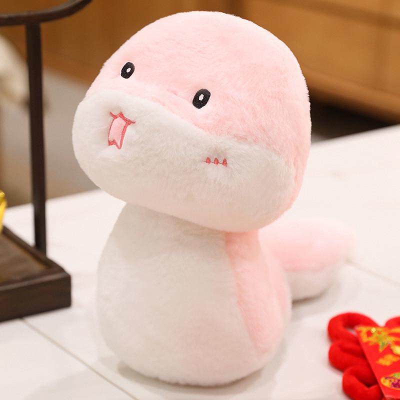 Adorable Plush Snake Soft Toy With Cute Bowtie Design Perfect For Kids And Collectors