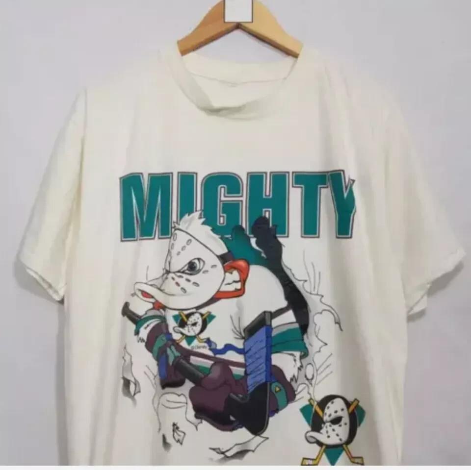 Винтажная футболка НХЛ Mighty Ducks - Anaheim Ducks Унисекс Футболка Унисекс Футболка