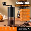 Small Household Coffee Bean Grinder Hand Crank Portable Adjustable Grinder  Home Use