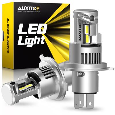 Светодиодные фары AUXITO H4 Hi/Lo для автомобилей, соответствуют новым стандартам техосмотра, оснащены светодиодными чипами высокой яркости, в 5 раз ярче, соответствуют OEM галогенным