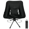 Camping Chairs Portable Foldable Lightweight Compact Outdoor Beach Chair 360 Degree Rotatable Aluminum Alloy Folding Chair