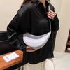 Yogodlns Casual Nylon Shoulder Dumpling Bag Light Crossbody Bag Large Capacity Waist Bag Fashion Half-moon Hobo Bag Clutch