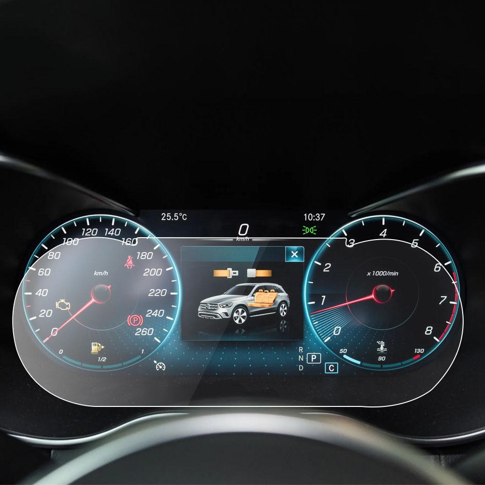 Защитная пленка из закаленного стекла для Mercedes Benz GLC W253 2020 2021, наклейка для экрана приборной панели автомобиля, аксессуары для интерьера