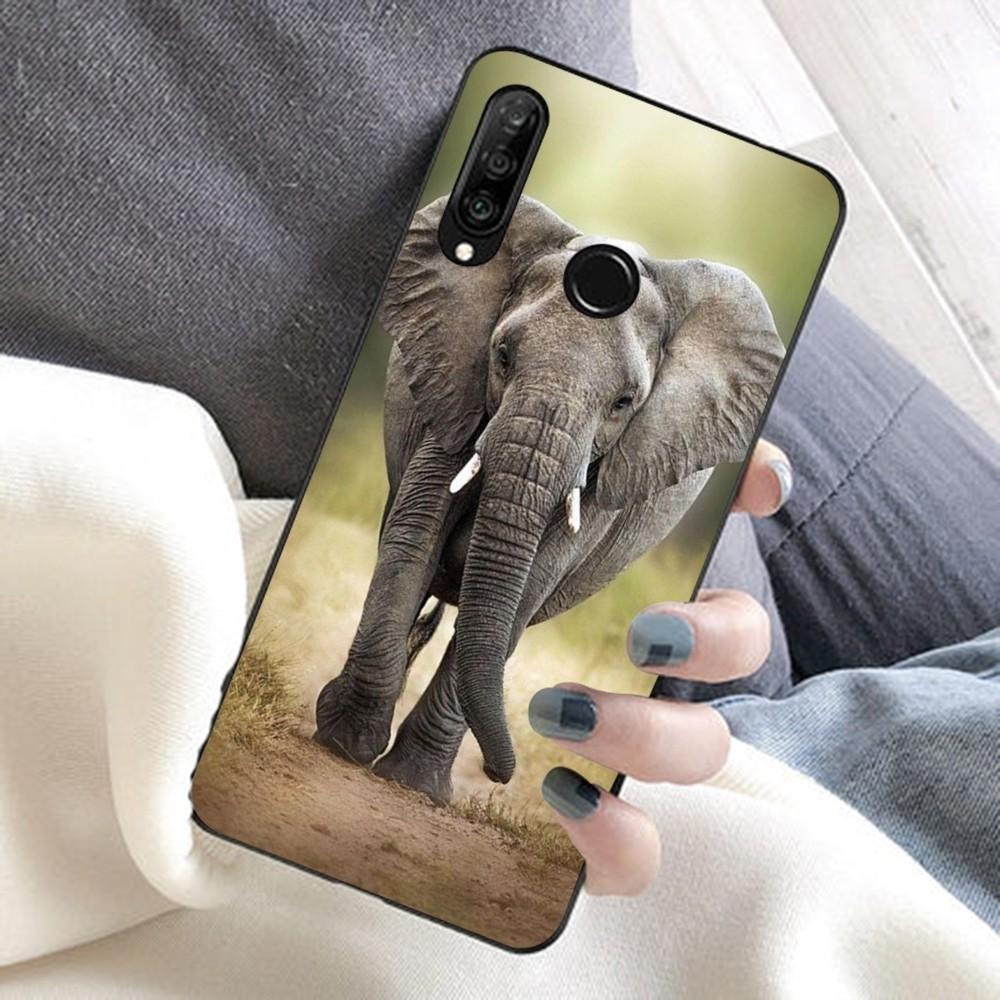 Чехол для телефона Elephant для Huawei Honor 10 lite 9 20 7A 9X 30 50 60 70 pro plus, мягкий силиконовый чехол