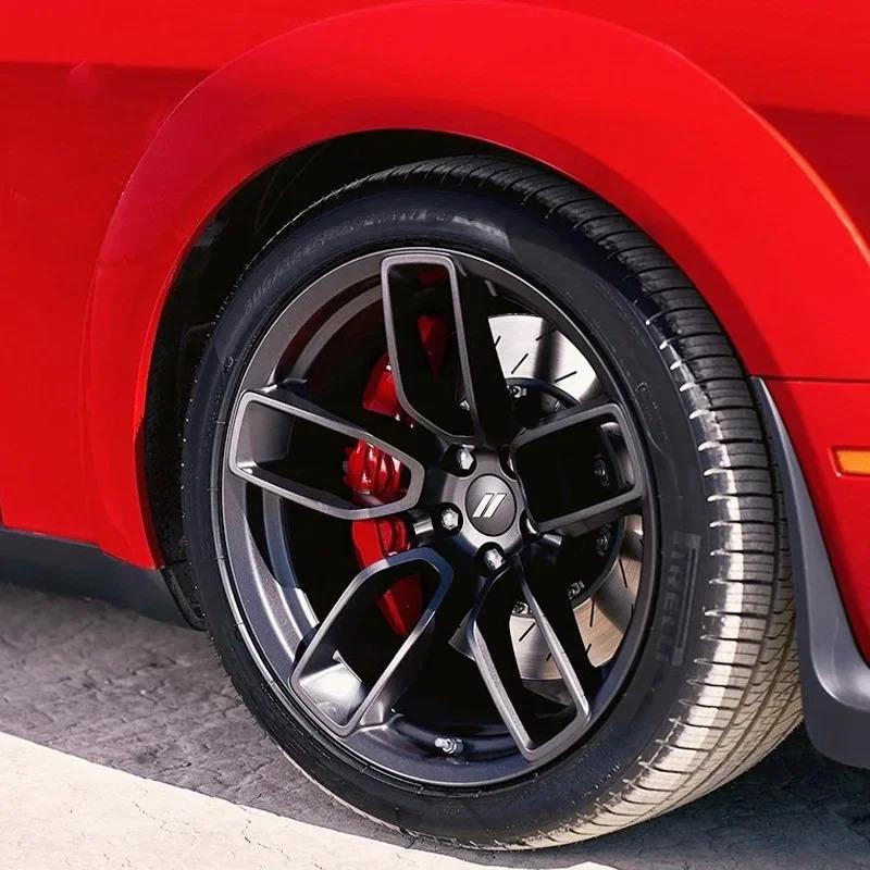 Для Dodge 4 шт. x 63 мм Колпачки центральных ступиц колес с логотипом автомобиля Chrysler 300C Накладка на диск Наклейка-эмблема Charger Challenger Hell Cat SRT