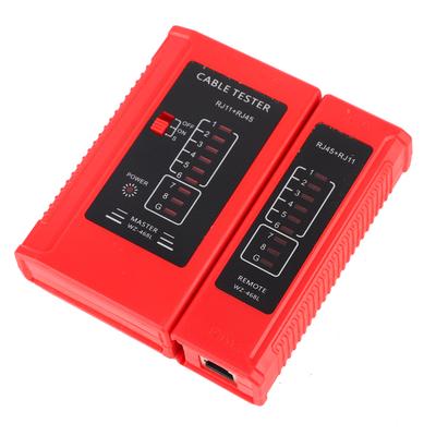 Тестер сетевого кабеля WZ468 RJ45 и RJ11, инструмент для тестирования сетей Ethernet LAN