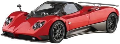 Aoshima Bunka Kyozaisha The Super Car Series Pagani Zonda F Пластиковая модель литьевого цвета 1/24 № 19 '05