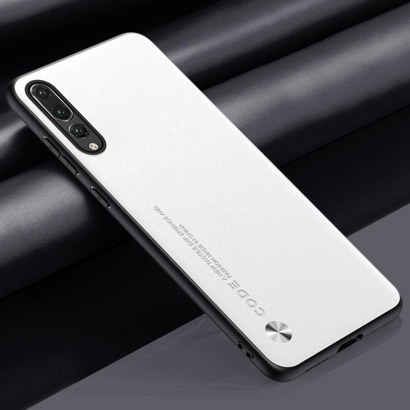 Роскошный чехол из искусственной кожи для Huawei P20 Pro P20Pro, задняя крышка, матовый силиконовый чехол для телефона с полной защитой для Huawei P20 Lite, чехол