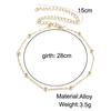 SUMENG 2025 New Gothic Punk Single Layer Copper Beads Chain Women's Fashion Chokers Necklace Clavicle Jewelry Gifts