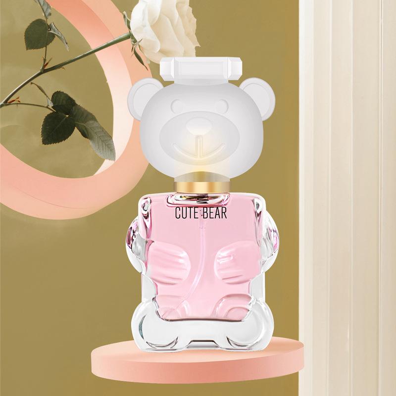 Bear Perfume Ladies Lasting Fragrance Light Fragrance Floral and Fruit Fragrance Spray Student Fragrance