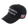 Trump Baseball Hat Letter Embroidery Long Brim Hollow Mesh 2024 President