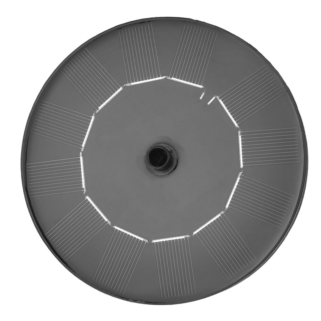 Набор аксессуаров для распыления воды с солнечным фонтанным насосом с насадкой 7 шт. для садовой ванны для птиц