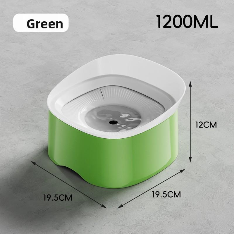 Pet Floating Water Bowl Pp Material For Large Dogs And Small Dogs With Elevated Design For Easy Drinking