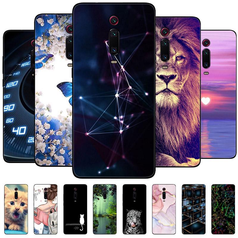 Для Xiaomi Mi 9T / Mi9T Pro Чехол Защитный 9 T 9T Силиконовый Мягкий Мраморный Черный Бампер Funda Coque для Xiaomi Redmi K20 Pro Защитный