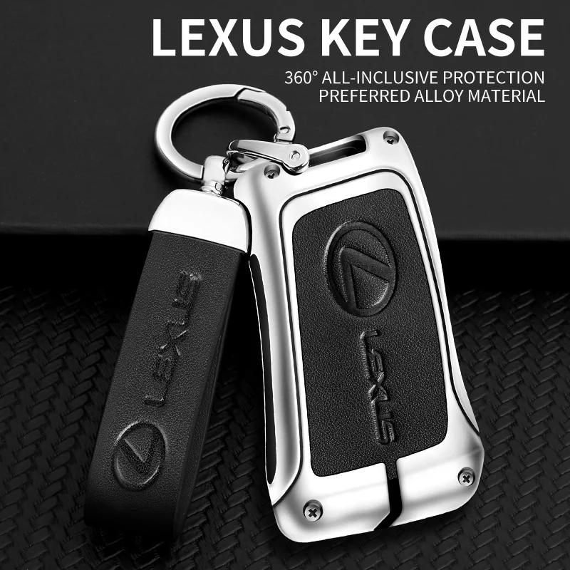 For Lexus NX ES UX US RC LX GX IS RX 200 250h 350h LS 450h 260h 300h UX200 Keyring Auto Car Key Case Cover Key ShellBW3