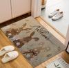 Easter Bunny Pattern Carpet Mat Rug Non-Slip Area Rug Home Decoration for Entryway Living Room Bedroom Decor Welcome Mat Mat