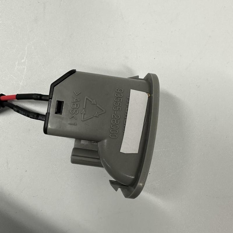 New OEM FUEL GAS DOOR SWITCH 935552B000J4 93555-2B000J4 Gray For Hyundai Santa Fe 2007 - 2009