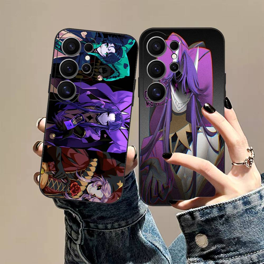 Чехол для телефона The Freak Circus Pierrot Game для Samsung S 24 fe 25 Ultra plus 20 lite 21 30 22 23 24 22 Ultra 5G Fundas