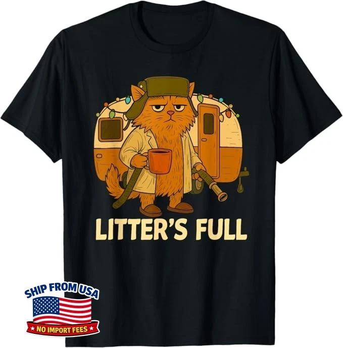 Litter's Full Cat Parody Litter's Full Unisex T-Shirt