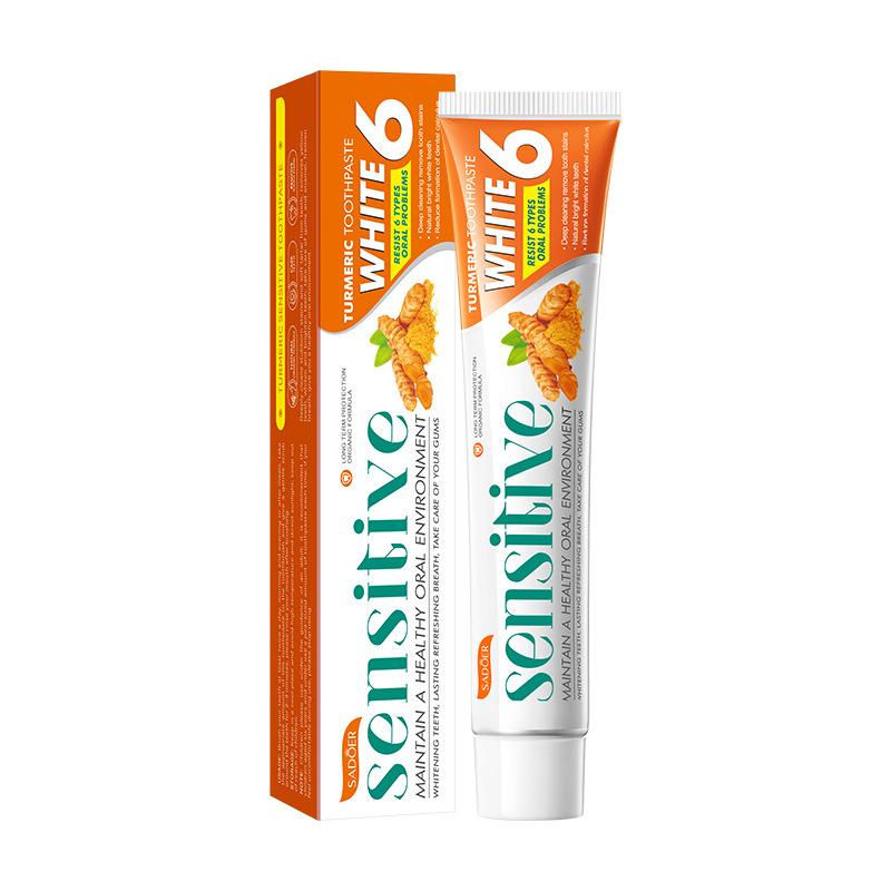 The 4-flavor Fruit Probiotic Toothpaste Deeply Cleans Stubborn Stains, Softens Tartar, Removes Yellow Teeth, Whitens Teeth and Freshens Breath.