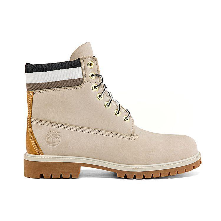 Timberland Ботинки Heritage на толстой подошве, 6 дюймов, 'Бежевый нубук с черным' A2M5BW