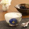 Татара Иппуку Мини Матча Круглая Камелия Керамика Сделано в 21222 Чаша, Чаша, 270 куб. см, Дизайн, Синий, (Водонепроницаемый), Япония,